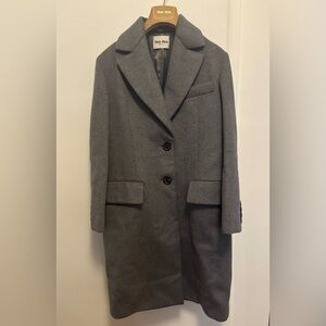 Miu Miu Gray Coat